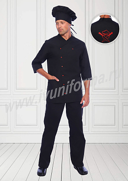 Куртка повара мужская арт. ПВ-01-06-ТС